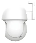 Trust IPCAM-3900 biela / Bezpečnostná IP kamera / PTZ / Wi-Fi / 3MP / nočné videnie 8 m (71363)