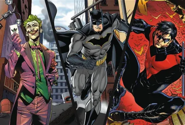 Trefl - Puzzle - Batman v akcii
