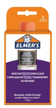 Elmer's Lepiaca tyčinka Disappearing Purple / Lepiaca tyčinka / 22 g / 1 ks (2136694)
