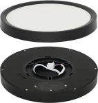 FIAMM NOMY LED 18W čierna / Svietidlo / CCT 3000-6000K / 1800lm / O230mm