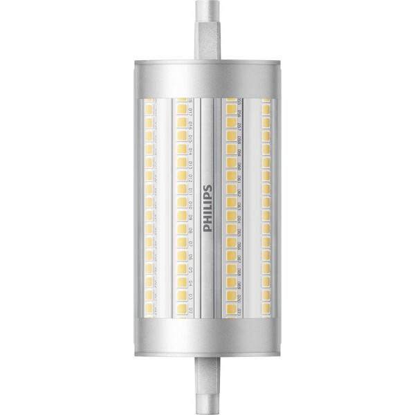 Philips LED 77401100 LED En.trieda 2021 D (A - G) tyčový tvar 17.5 W = 150 W teplá biela (Ø x d) 4.2 cm x 11.8 cm stmievateľná 1 ks; 77401100