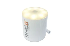 Technaxx TX-261 Mini batériová vzduchová pumpa, biela / 1300mAh / 13.5W / 180L za min (5095)