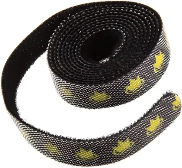 King Mod Services ZUUV-039 čierno-žltý / Organizér káblov / suchý zips / 1 ks (ZUUV-039)