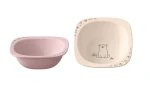 NIP NATURE line miska 2ks ružová / od 4 mesiacov (NIP38843-51)