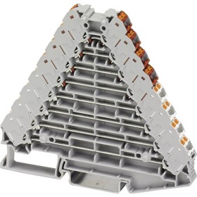 Phoenix Contact 3270137 skratovacia prepojka 8.3 mm pružinová svorka sivá 10 ks; 3270137