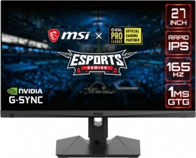 27 MSI Optix MAG274QRF-QD / LED / 2560 x 1440 / IPS / 16:9 / 1ms / 1000:1 / 300cd-m2 / DP+HDMI+USB-C / VESA (Optix MAG274QRF-QD)