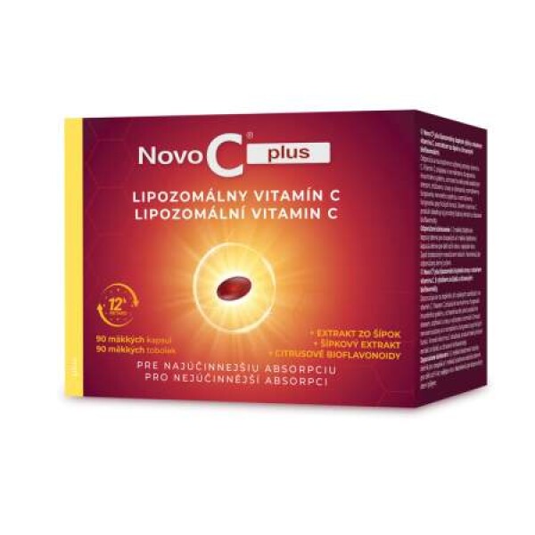 NOVO C plus lipozomálny vitamín C 90 kapsúl