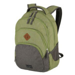 Batoh na notebook Travelite Basics Backpack Melange Green/grey