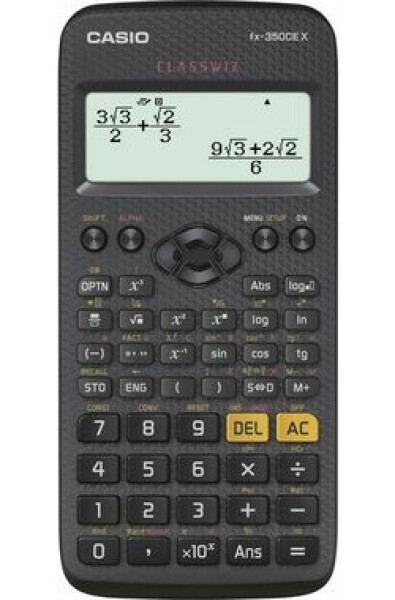 CASIO FX 350 CE X čierna / školská kalkulačka (FX 350 CE X)