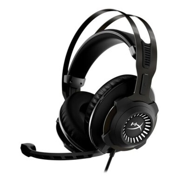 HyperX Cloud Revolver čierno-biela / Herné slúchadlá / mikrofón / 7.1 / 3.5mm Jack / USB (4P5K5AA)