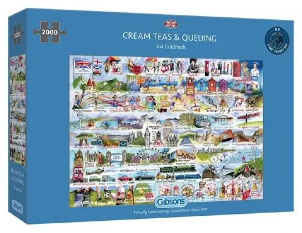 GIBSONS Puzzle Krémové čaje a ich zaradenie