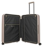 Veľký škrupinový kufor na kolieskach Travelite BARBARA Novelty L Satin Nude