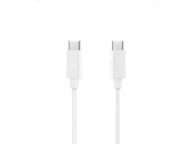 Spigen ACA08719 Essential USB-C na USB-C 60W kábel 2m biela / USB 2.0 (ACA08719)