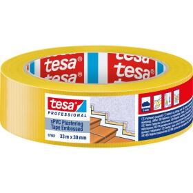 Tesa SPVC EMBOSSED 67001-00000-00 Plastering tape tesa® Professional žltá (d x š) 33 m x 30 mm 1 ks; 67001-00000-00