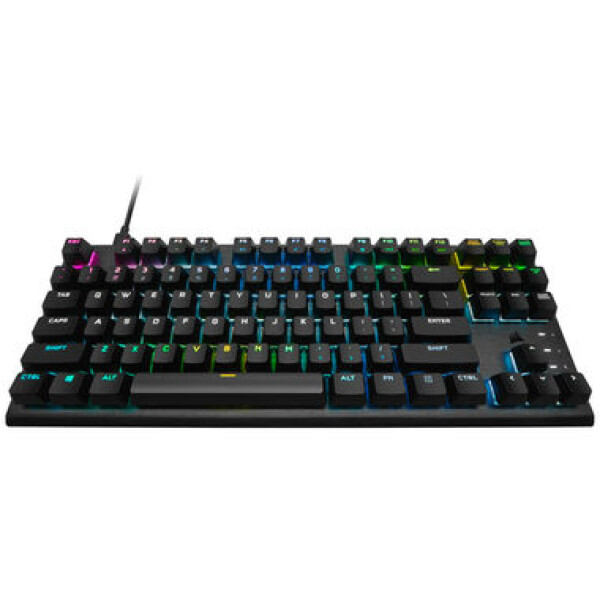 Corsair K60 PRE TKL RGB čierna / Herná klávesnica / mechanická / Corsair OPX / RGB / USB / DE Layout (CH-911D01A-DE)