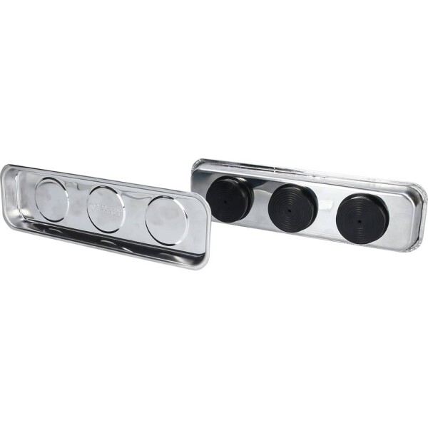 Sada magnetického podnosu / misy z nerezovej ocele 65 x 226 mm, 2 ks KS Tools BT691155; BT691155