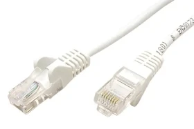 Goobay UTP patchkábel CAT5e biela / Sieťový kábel / 0,25 m (68614)