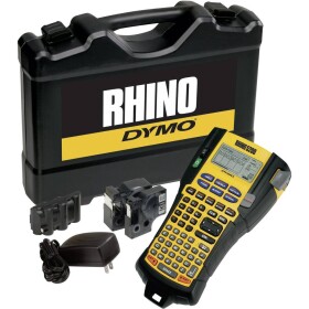DYMO RHINO 5200 Kit štítkovač Vhodné pre pásky: IND 6 mm, 9 mm, 12 mm, 19 mm; S0841460