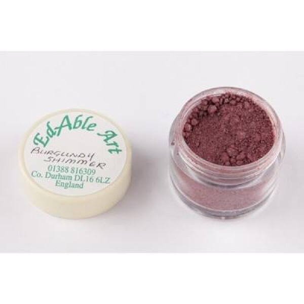 Piesková farba Burgundy Shimmer - Edable Art - Edable Art