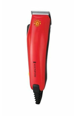 Remington ColourCut HC5038 Manchester United červená / zastrihávač vlasov / 9 nástavcov / 1.5-25 mm (HC5038)