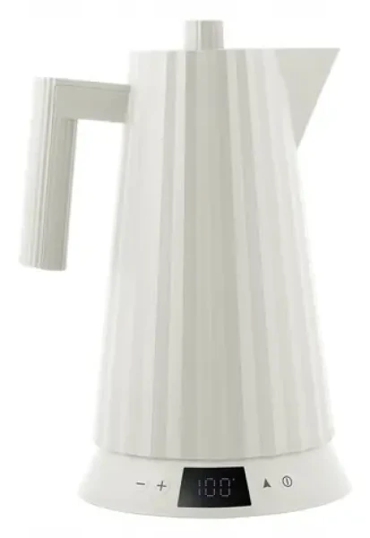 Alessi Plisse biela / Rýchlovarná kanvica / Regulácia teploty (MDL21 W)