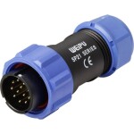 Weipu SP2110 / P 12 II guľatý faston, 1 ks; SP2110 / P 12 II