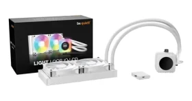 Be quiet! Light Loop IO LCD 240mm biela / Vodné chladenie CPU / 2x120mm ventilátor / IPS displej 2,1 "/ RGB LED (BW035)