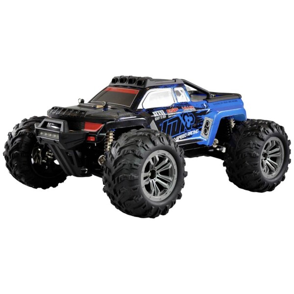 Amewi Daphoenodon modrá komutátorový 1:12 RC model auta elektrický monster truck 4WD (4x4) RtR 2,4 GHz vr. akumulátorov