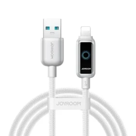 Joyroom S-A55 StarFlight Nabíjací kábel USB-A (M) - Lightning (M) 3A 1.2m biela (6956116771072)