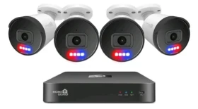 IGet HGNVK88504 / Kamerový systém / 4 kamery / UHD 4K / 8CH / IP66 / WAN / 8x LAN / HDMI / VGA (75020562)