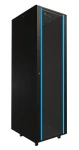 Extralink 42U 19" čierna / Stojanový rozvádzač / 600×800 mm / Sklenené dvere / Nosnosť 600 kg (EX.8628)