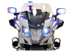 Mamido Elektrická motorka BMW R1200 Polícia strieborná