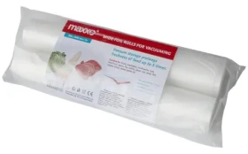 Maxxo Náhradná rolka pre vákuovačky 280×3000 mm / Rolka pre vákuovačky / 2 ks / šírka 28 cm / dĺžka 3 m / 4vrstvé (8595235807736)