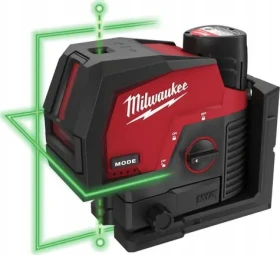 Milwaukee M12 CLLP-0C zelená / Aku líniový laser / 12V / nivelačný (M12CLLP0C)