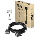 CLUB3D CAC-1243 kábel DVI-A na VGA 3m / 1600 x 1200 60 Hz (CAC-1243)