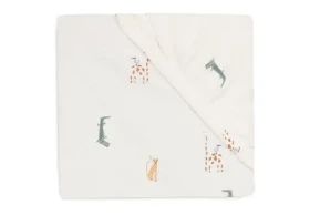 Jollein Prestieradlo napínacie 140/150 x 70/75 cm Jungle Jambo (511-565-67090)