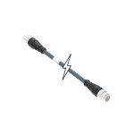 Molex Molex WOD Industrial Solution upravený zástrčkový konektor pre senzory - aktory, 1300480101, 1 ks; 1300480101