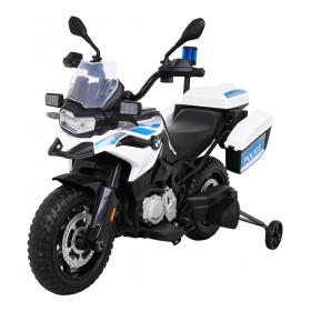 Mamido Detská elektrická motorka BMW F850 GS policajná