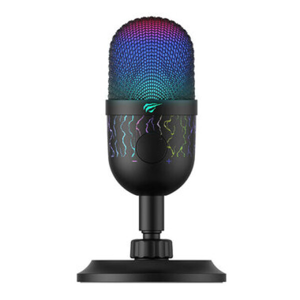 Havit GK52 RGB čierna / Mikrofón / USB (GK52)