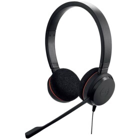Jabra Evolve 20 Počítače slúchadlá do uší káblové stereo čierna Redukcia šumu mikrofónu Headset, regulácia hlasitosti; 4999-823-189