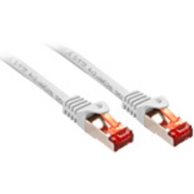 LINDY 47387 RJ45 sieťové káble, prepojovacie káble CAT 6 S/FTP 7.50 m biela tienený 1 ks; 47387