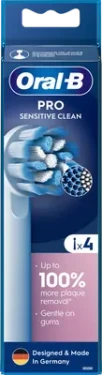 Oral-B EB60X Sensitive Clean Pro - 4ks / Náhradné hlavice (EB60X-4)