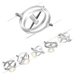 Paulmann Wire Systems 94436 kompletný systém lankových svietidiel GU5.3 chróm (matný); 94436