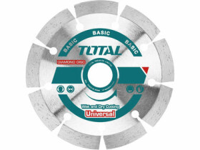 TOTAL-TOOLS TAC2111253 / Rezný kotúč segmentový diamantový / 125 x 22.22 mm (TAC2111253)