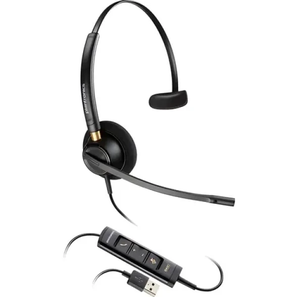Poly EncorePro 515 čierna / Náhlavná súprava / mikrofón / jedno slúchadlo / USB-A (783R0AA)