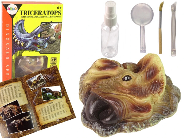 Mamido Edukačný Set Vykopávky Dinosaurus Triceratops