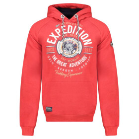 Geografické Nórsko Galdemar DB 100 M WZ3020H/GN-Red Mikina 2XL