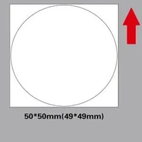 Niimbot štítky R 50x50mm pre B21 amp; B21S amp; B3S amp; B1 / 150ks (A2A68351901)
