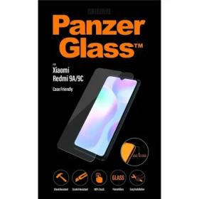 PanzerGlass Tvrdené sklo Case Friendly pre XIAOMI Redmi 9A/9AT/9C čierna (8032)