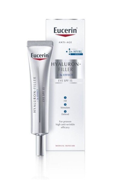 EUCERIN Hyaluron-filler očný krém proti vráskam 15 ml